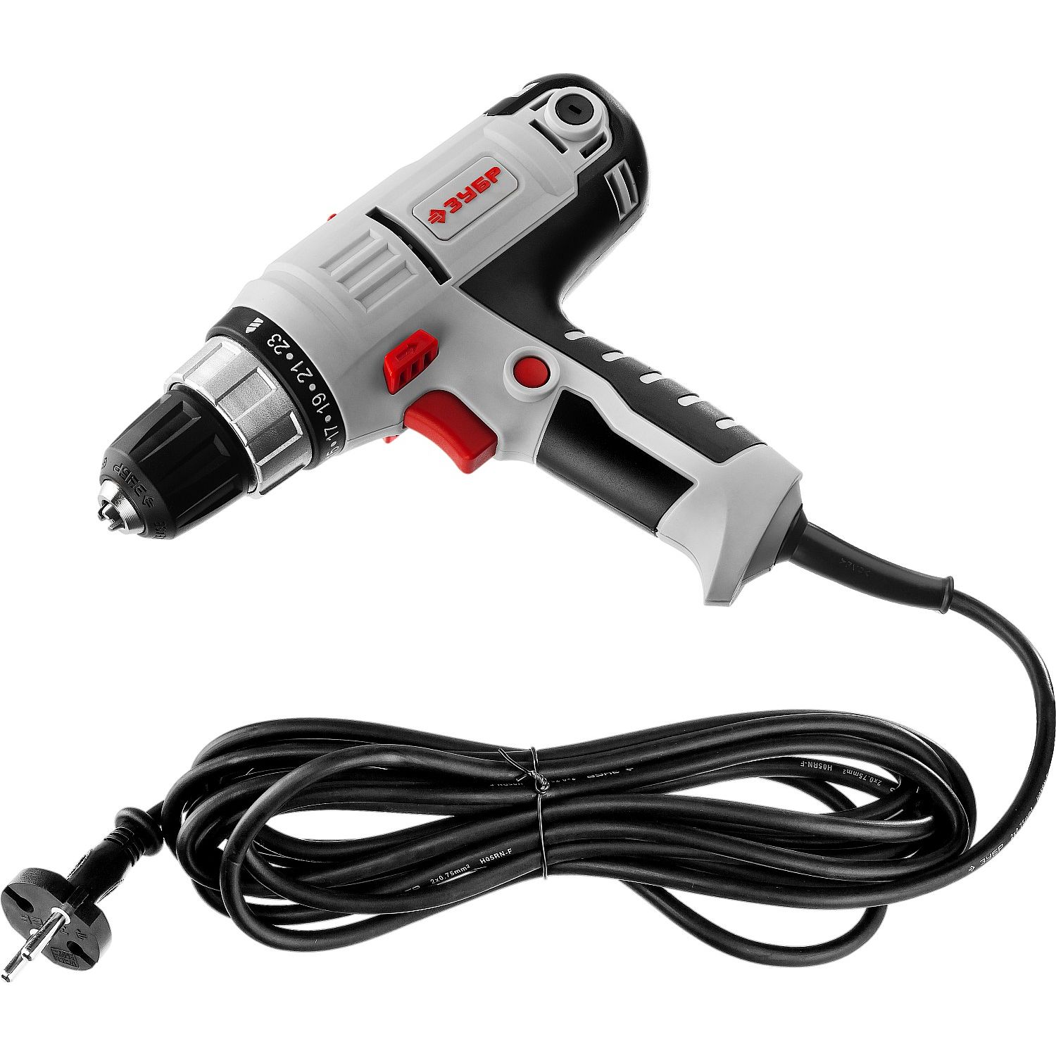 Дрель-шуруповерт сетевая, в кейсе ЗСШ-300-2 К