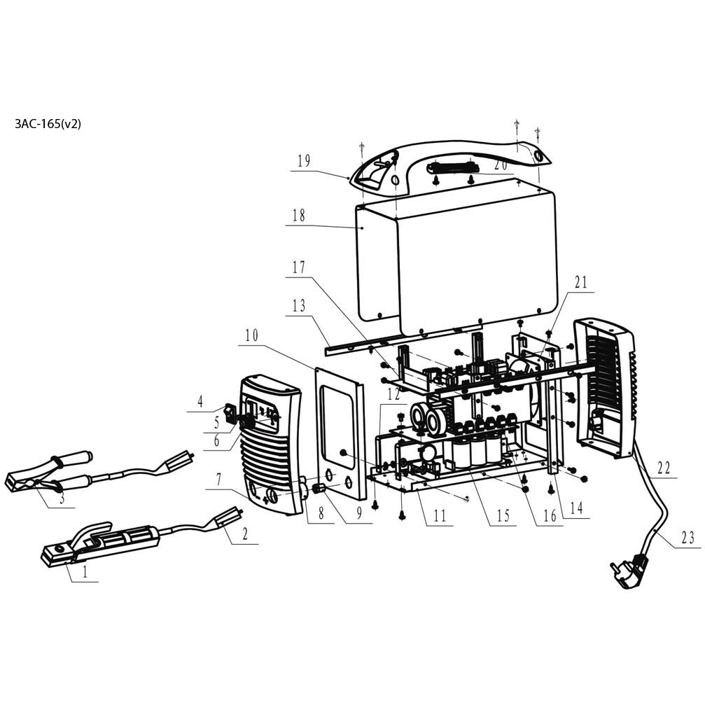 Сварочный инвертор, ММА ЗАС-165