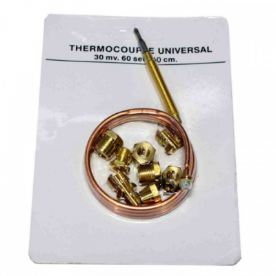 Термопара L600мм, универсальная, 30мВ